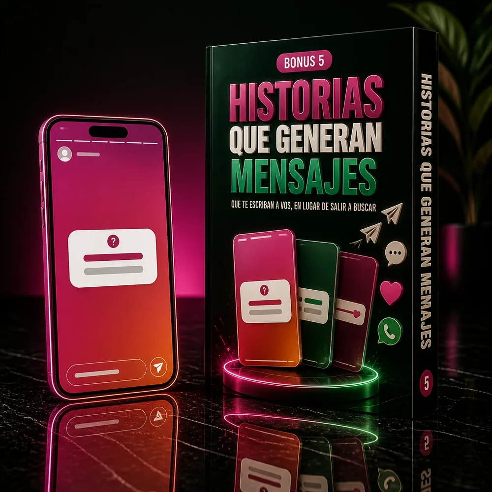IMAGEN: mockup of bonus 5 of 5 — plantillas de historias de Instagram que invitan a escribir